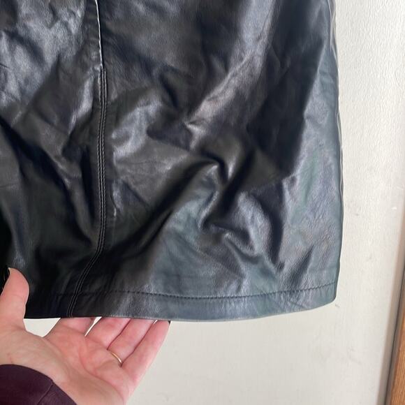 cupcakes and cashmere Marrie Leather Skirt - Picture 10 of 16